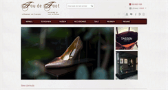 Desktop Screenshot of foudefoot.nl